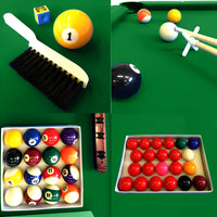 Pool Table Built for Home Entertainment, 8 Foot Full Size, Automatic Ball Return, Complete Accessory Set