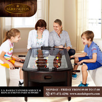 42” Foosball Coffee Table, Soccer, Accessories Included by