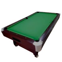 Pool Table Built for Home Entertainment, 8 Foot Full Size, Automatic Ball Return, Complete Accessory Set